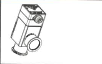 KF40 Electro-pneumatic Valve w/electrical connection *SAME* side as KF40 Port (9002531-K-SV)
